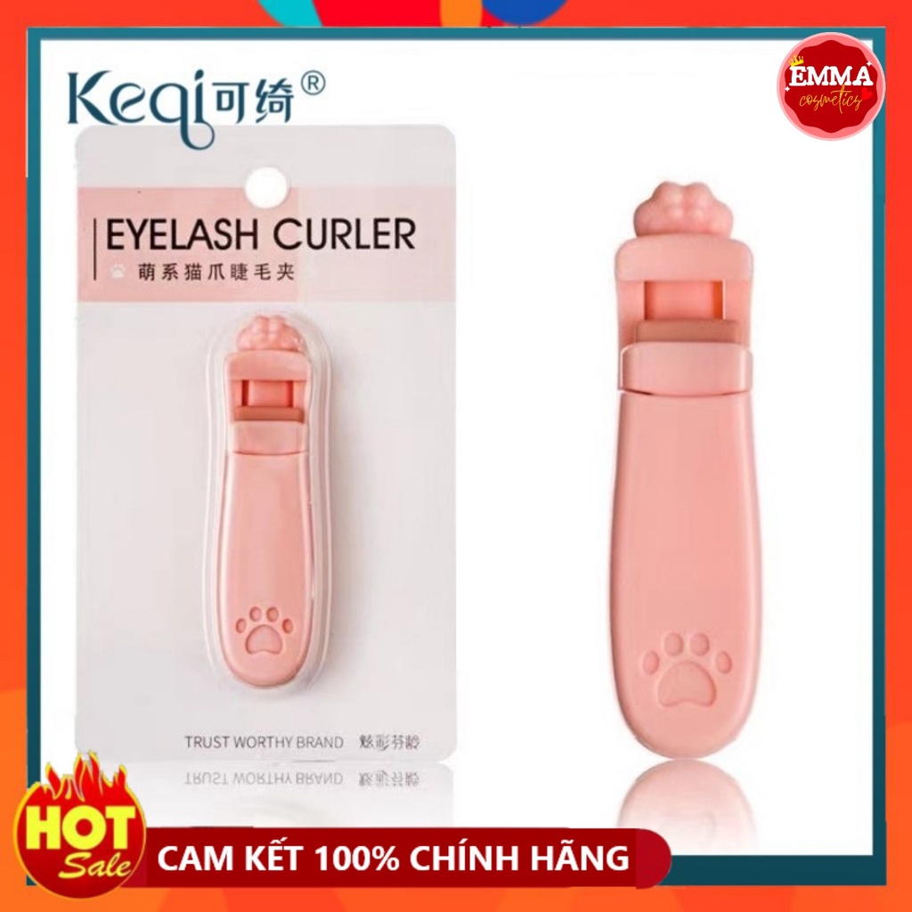 Kẹp Mi Chân Mèo Uốn Cong Mi KEQI Eyelash Curler