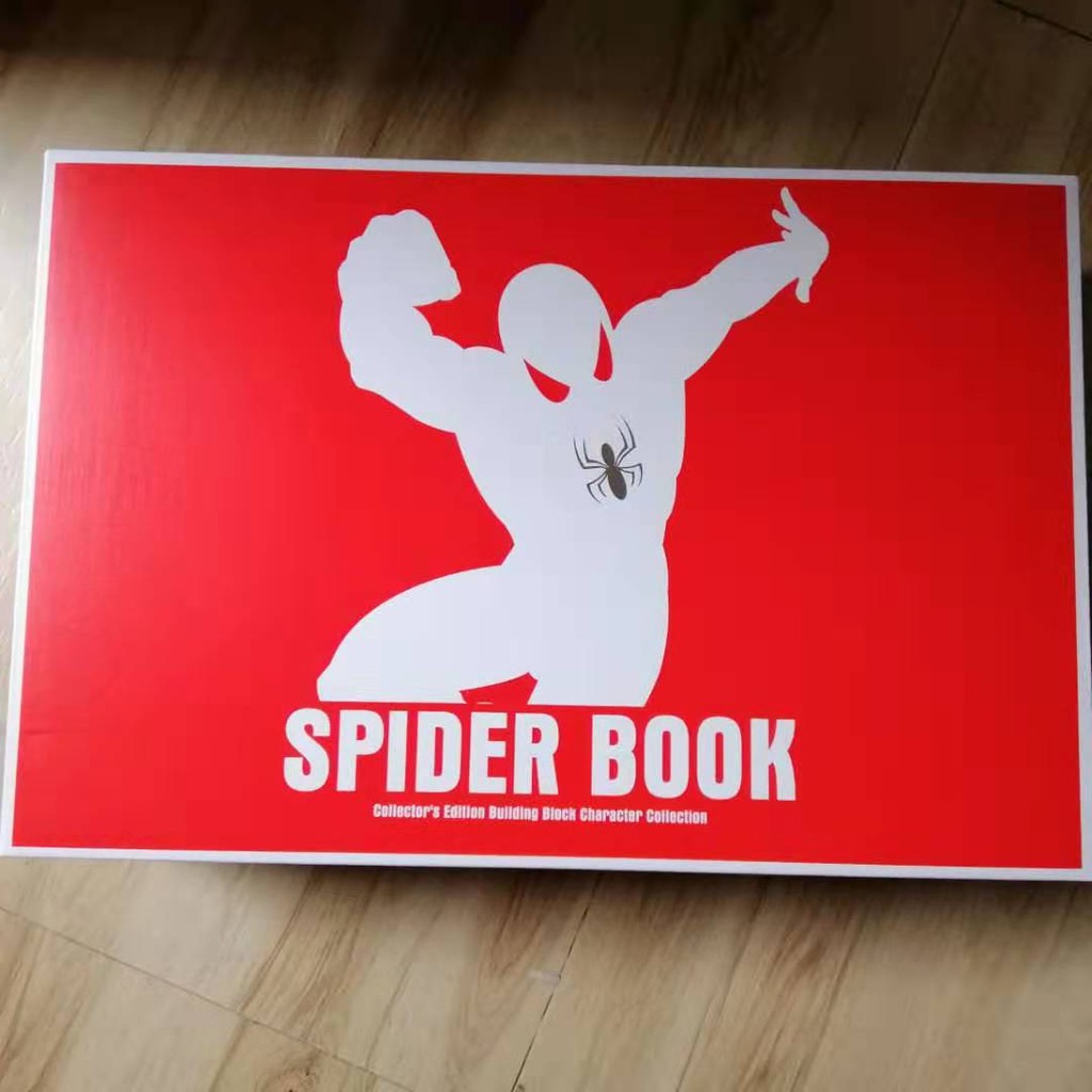 Lắp ghép Mô hình Sắt Bộ Sách Spiderman Người nhện  Bộ Sưu Tập Combo Spider BOOK 52 Minifigures Siêu Anh Hùng Iron Man