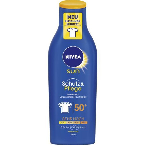 Kem Chống nắng Nivea PFS 50 của Đức 200ml hàng nội địa Đức hàng đi về trong tuần bằng đường hàng không