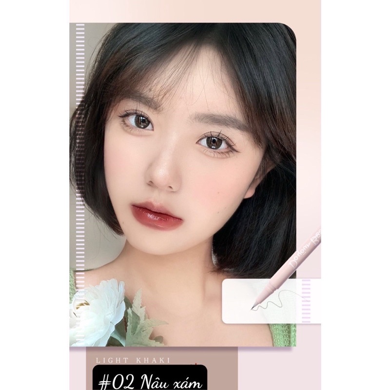 Kẻ bọng mắt Gogotales siêu mảnh tự nhiên chống nước