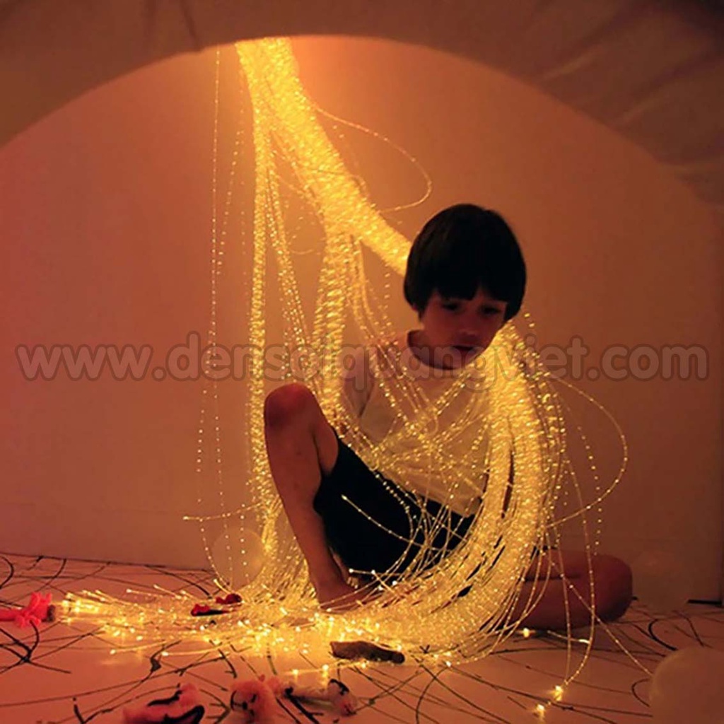 Sợi quang phát cạnh lấp lánh  đường kính 1.0mm số lượng lớn trên 100m