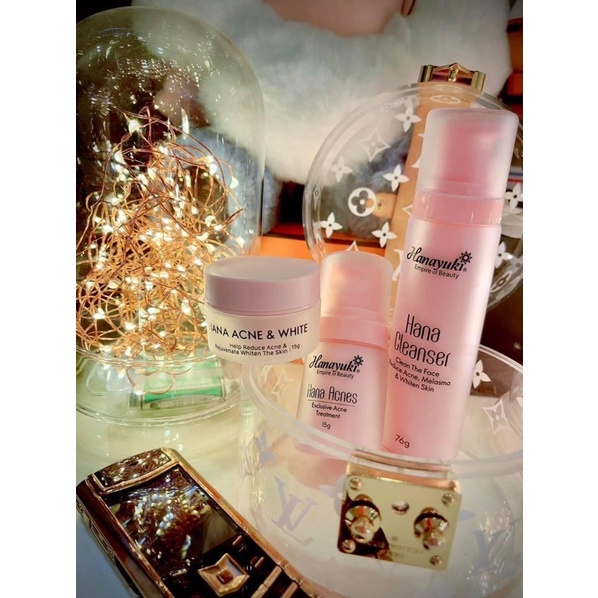 Serum Mụn Mini Hanayuki 15g Màu Hồng