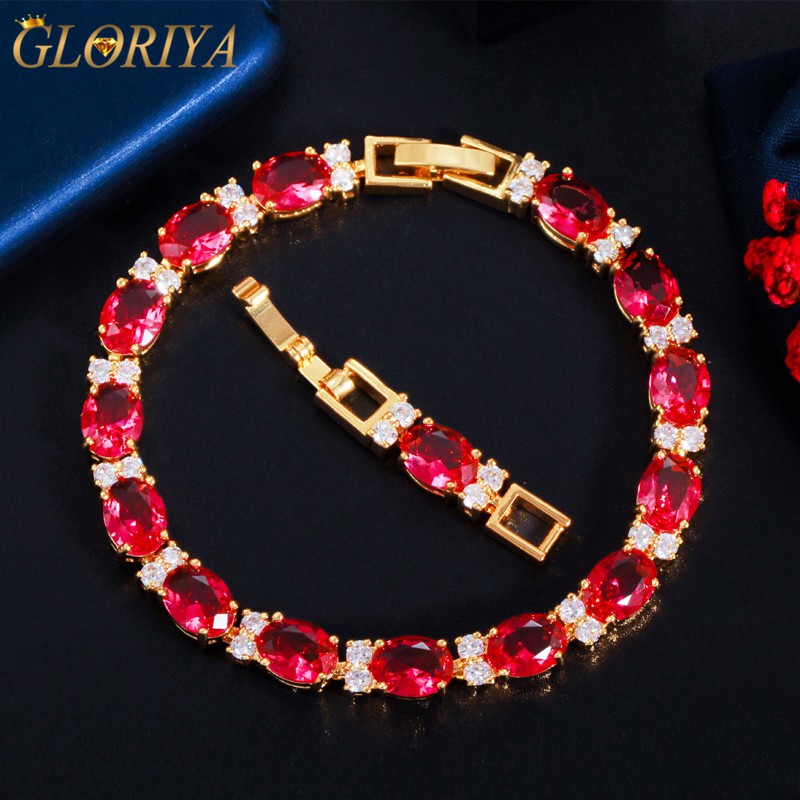 Vòng Tay Mạ Vàng Đính Đá Zircon Sang Trọng b112