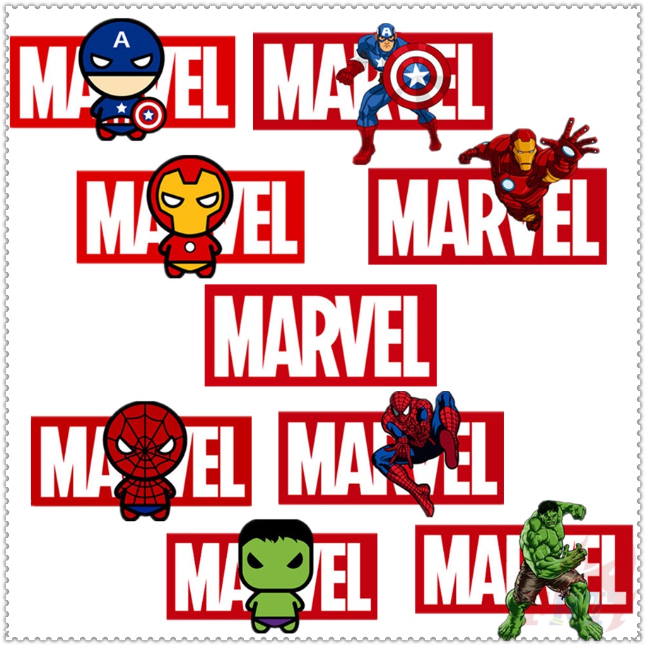 ✪ Miếng Dán Trang Trí Tường In Hình Các Siêu Anh Hùng Marvel ✪ 1 Miếng Dán Trang Trí Công Tắc Nhiệt