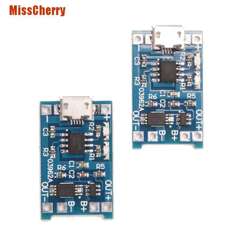 Pin 2 Lithium Tp4056 5v 1a Usb 18650 Chuyên Dụng