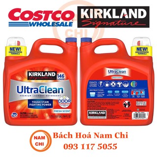 Nước Giặt Kirkland Ultra Clean Premium Laudry Detergent 5.73L - Nhập Khẩu Mỹ