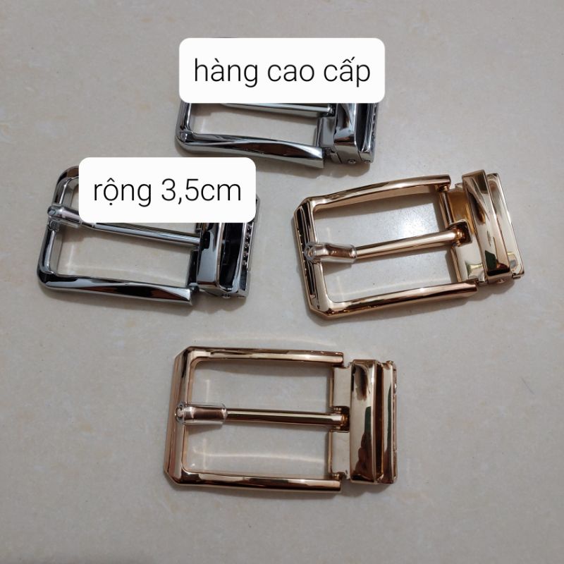 Mặt thắt lưng Khóa kim 3.5cm lắp vừa dây 3,2 đến 3,4cm