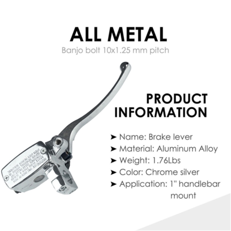 Tay Thắng Ly Hợp Thủy Lực Trái / Phải 25mm 1 "Cho Xe Mô Tô Honda Valkyrie GL1500 Shadow