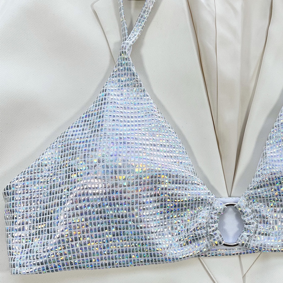 Bikini Nữ Màu Bạc Thời Trang Mùa Hè