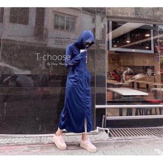 Áo chống nắng dáng dài nữ 💖freeship💖 váy chống nắng dài kiểu dáng korea siêu hot