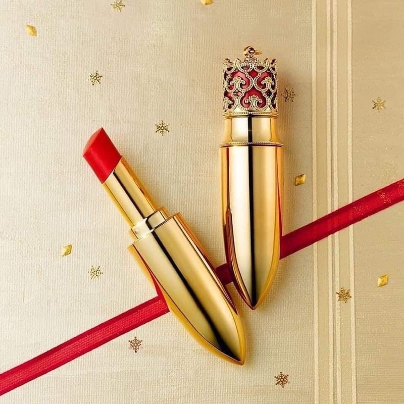 Son hoàng hậu màu 24 đỏ cam WHOO Luxury Lip Rouge 2017 (1 cây Full size)