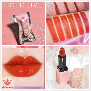 ⚡FREESHIP ĐƠN 99K⭐️Son Sáp Lì Hold Live Drill Girl Lipstick Đá Hồng Kim Tuyến Mới 2019 L1678