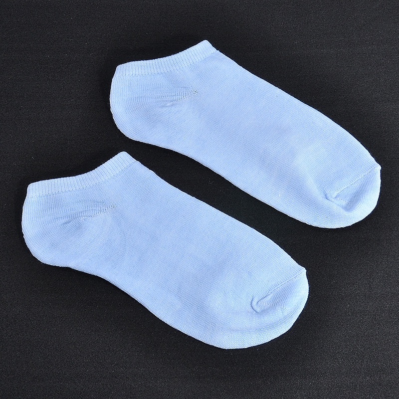 10 Đôi vớ cotton siêu mỏng màu trắng dành cho nữ