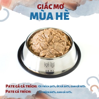 [BST MỚI] Combo Giấc Mơ Mùa Hè Pate Chó Mèo Vị Cá Trích, Gà Cá Trích 2Kg