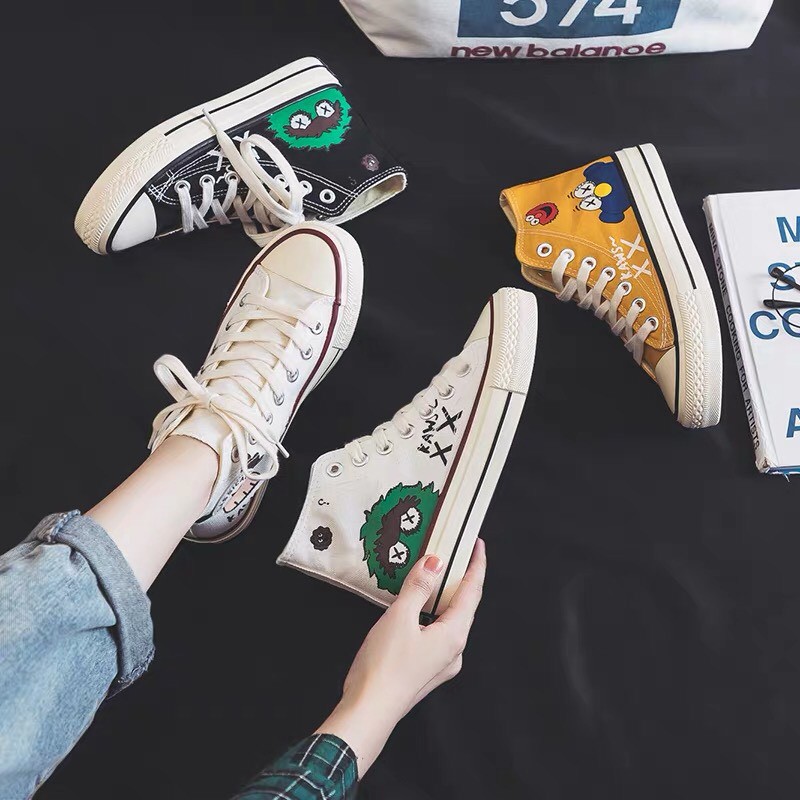 [Mã FAMAYWA2 giảm 10k đơn từ 50k] Giày nữ cao cổ hình ngỗ nghĩnh siêu yêu mã T25 | BigBuy360 - bigbuy360.vn