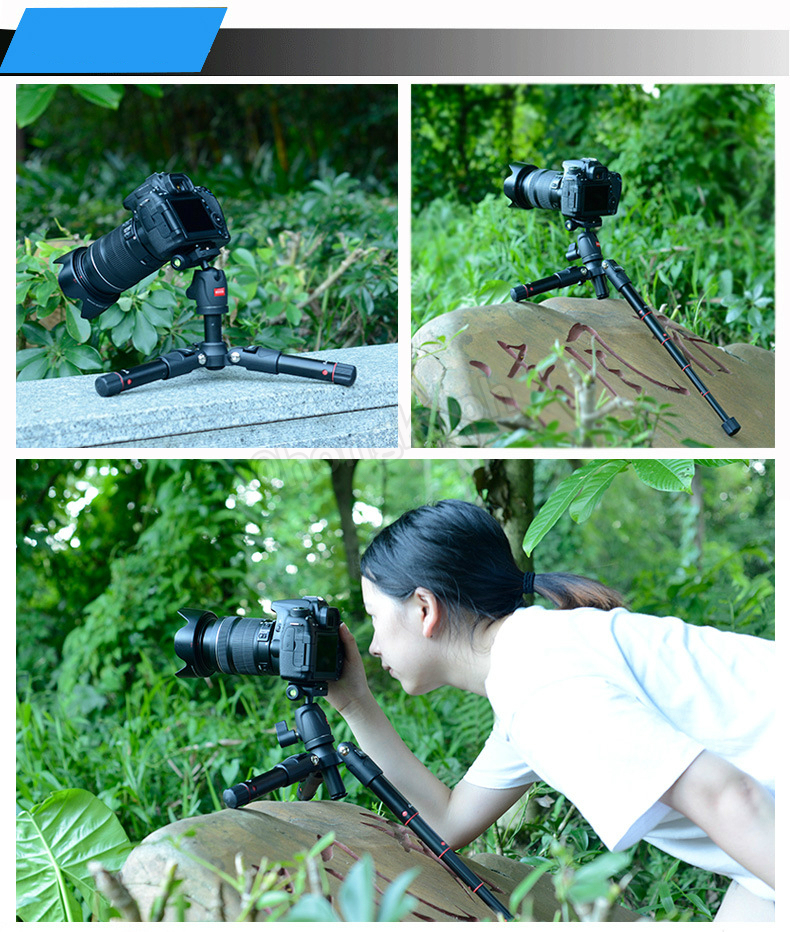 Chân Máy Ảnh Tripod Có Thể Thu Gọn Tiện Dụng Chất Lượng Cao