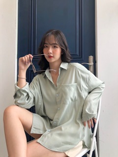 ÁO SƠMI FORM RỘNG