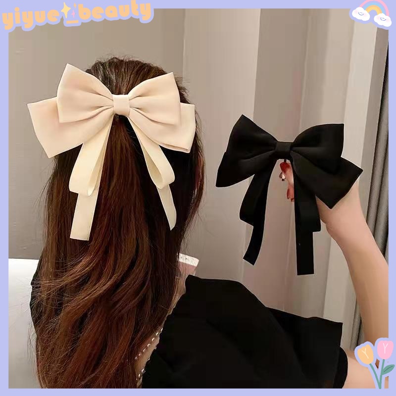 Kẹp Tóc Nơ Ruy Băng Cao Cấp Thời Trang