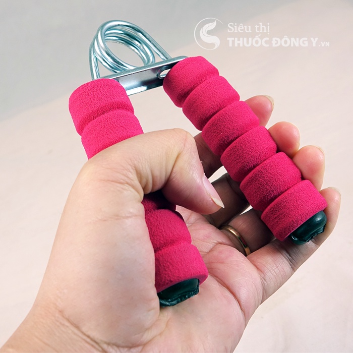 Dụng cụ tập tay, tập lực cho người chấn thương, sau tai biến: Bóng gai cao su, Bi Lăn Tay Inox và Kìm tập tay