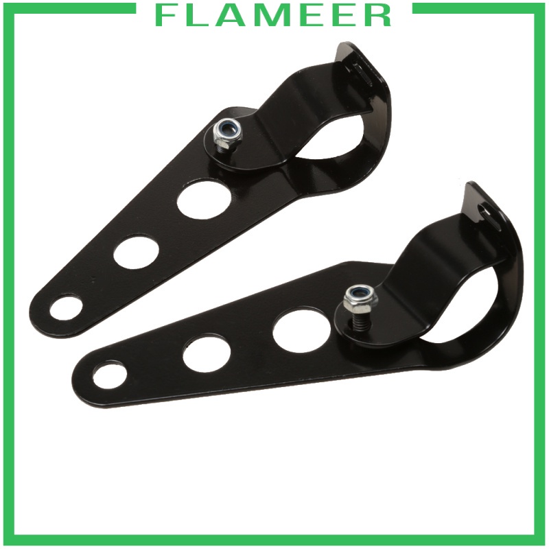[FLAMEER] Motorcycle Headlight Mount Bracket Fork Ear Bobber 27mm-32mm Black | BigBuy360 - bigbuy360.vn
