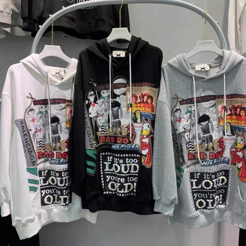 Áo hoodie BAD BOY HSU1