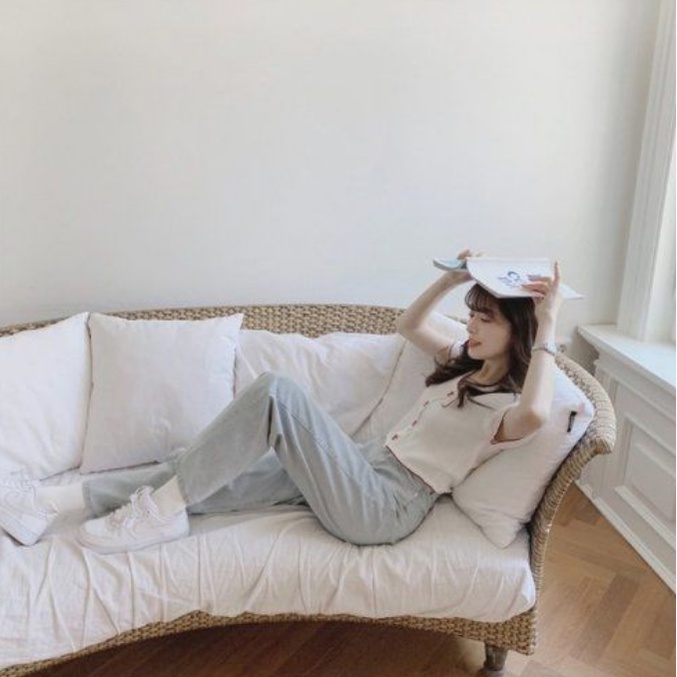 Áo Thun Dệt Kim Tay Ngắn Eo Cao Thời Trang Mùa Hè Cho Nữ