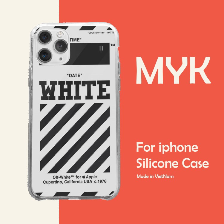 Ốp lưng OFF White Date cho Iphone 5 6 7 8 Plus 11 12 Pro Max X Xr 53