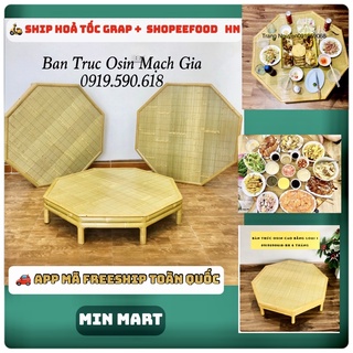 Bàn Trúc Cao Bằng - Bàn Trúc 8 Cạnh Đường KÍnh 95cm ~100cm