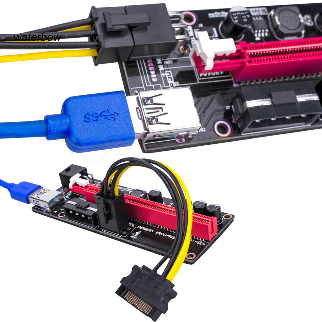 Card Chuyển Đổi Ww Ver009S Usb 3.0 Pci-E 1x Sang 16x Gpu