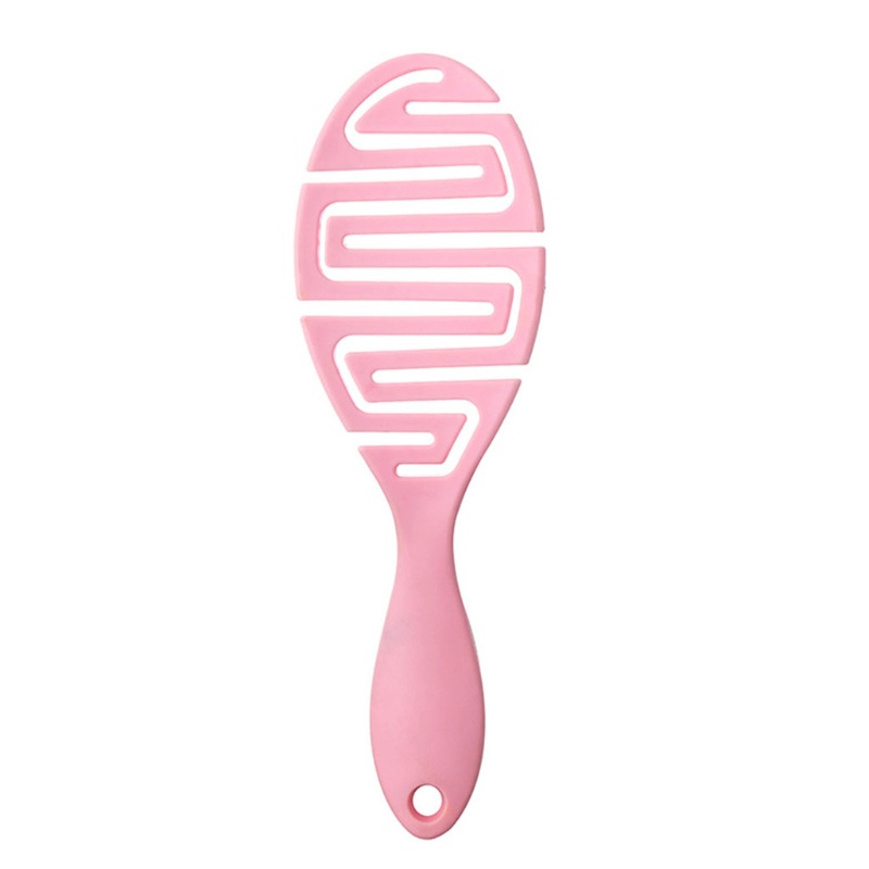 [Hàng mới về] Lược chải tóc uốn cong linh hoạt bằng nylon tiện dụng cho nam và nữ
