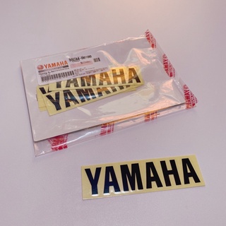 Decal tem chữ YAMAHA 12x2,8cm cao cấp Chính hãng Yamaha