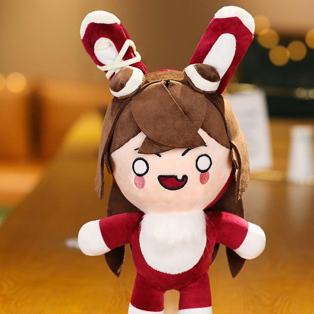 Thú Nhồi Bông Cotton Mềm Hình Nhân Vật Anime Dễ Thương Cho Bé