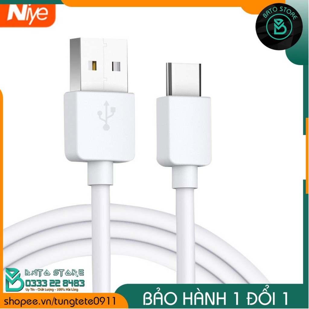 Cáp sạc Type-C 1m 3a sạc nhanh thời gian bán hạn chế giá siêu thấp