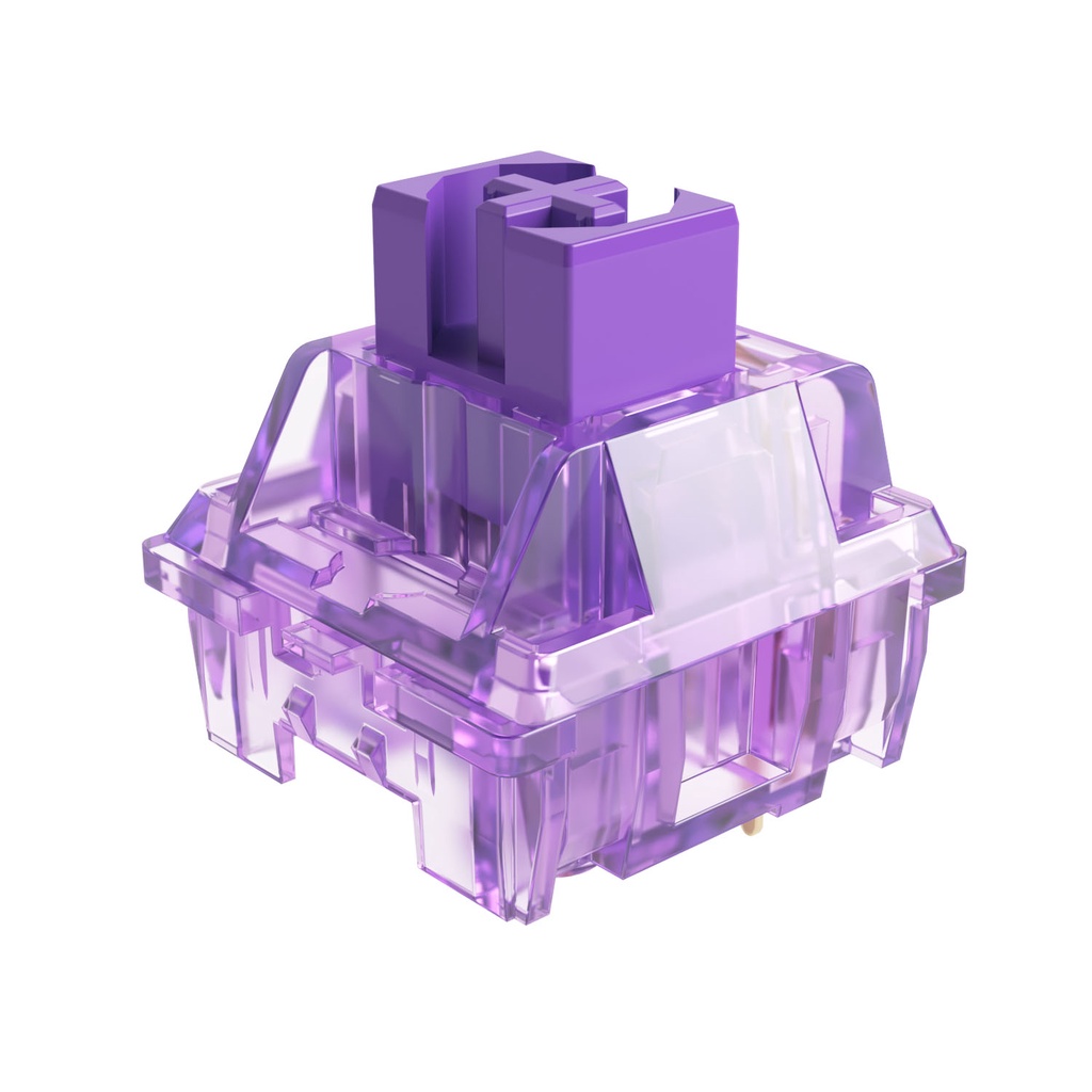 Bộ custom switch cho bàn phím cơ Akko CS Jelly Purple  - EA Gear