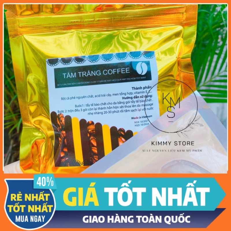 combo 1 set tắm cà phê  xịn