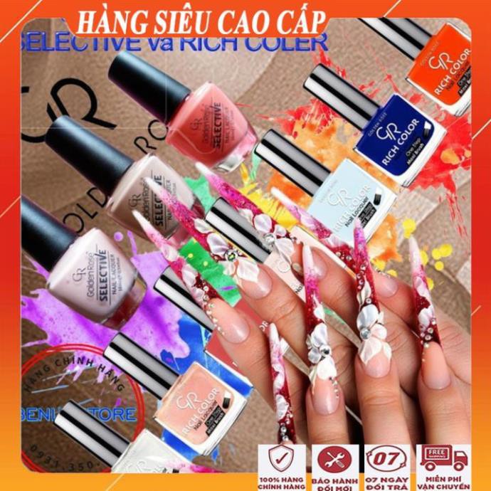 [ FreeShip - MUA 10 TẶNG 1 ] Sơn móng tay đẹp siêu bóng mịn/ Màu sơn móng chân đẹp chính hãng golden rose