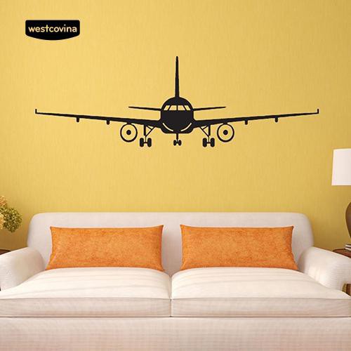 Sticker dán tường hình máy bay