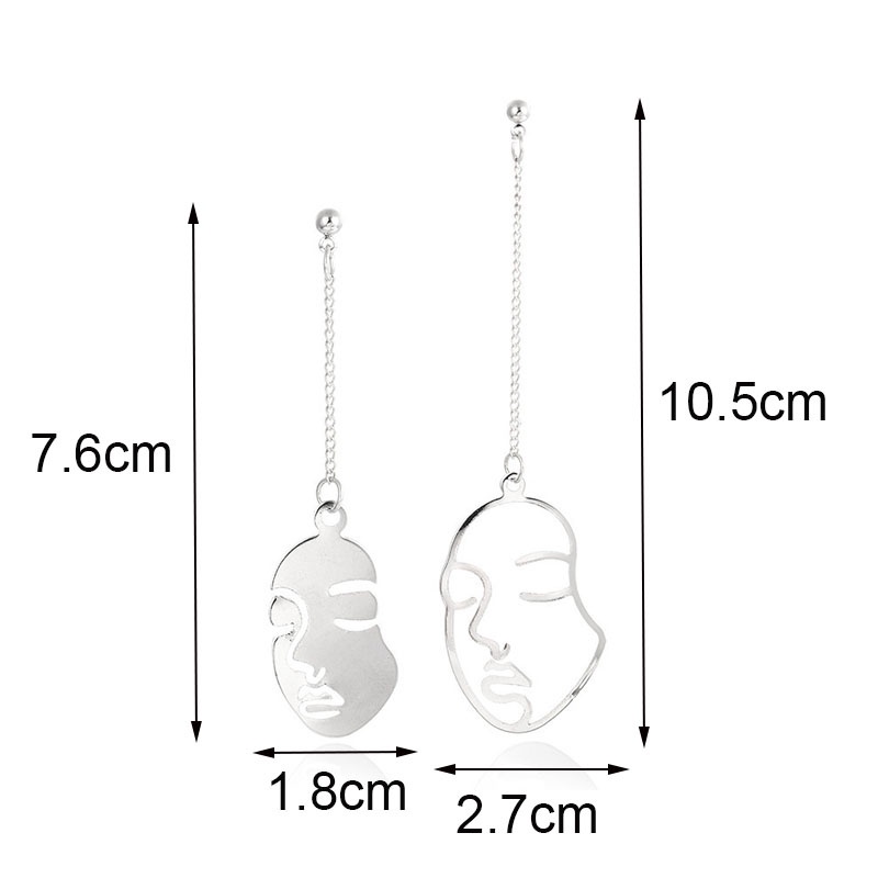 1 Đôi Khuyên Tai Hợp Kim Phong Cách Bohemian Thời Trang Dễ Phối Đồ