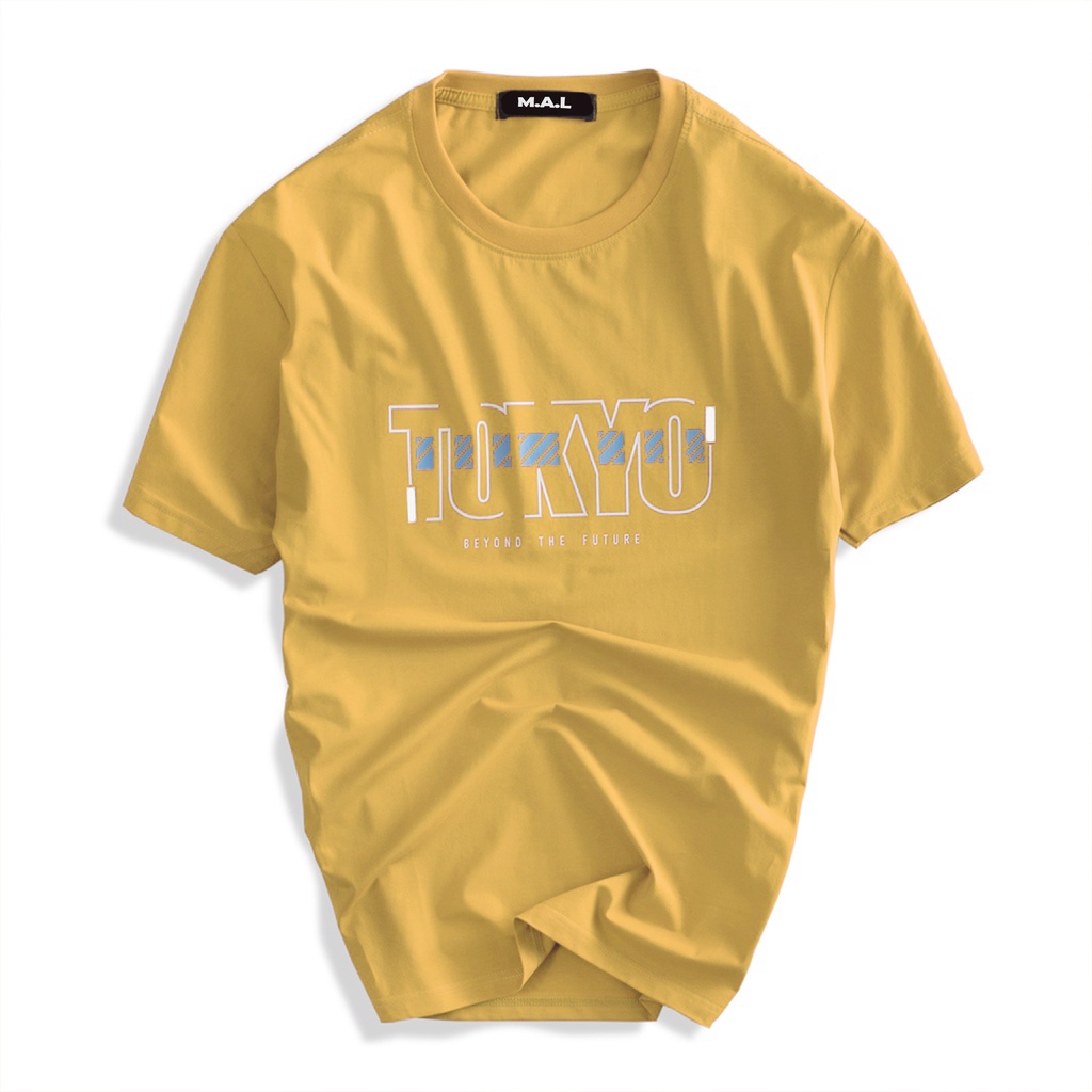 Áo Thun Nam Thời Trang Tay Ngắn Cổ Tròn Thun Lạnh Cao Cấp - In Hình TOKYO -MALBA004- MAL STORE