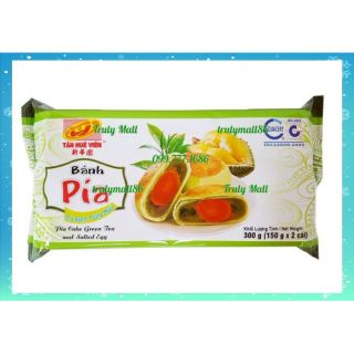 Bánh Pía Trà Xanh Trứng Muối Tân Huê Viên