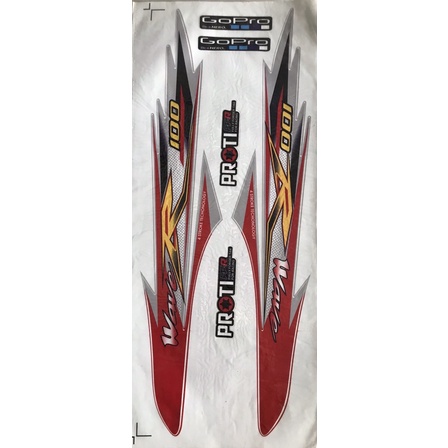 Tem rời Wave Alpha -ĐỎ TRẮNG (50cc, 100cc)