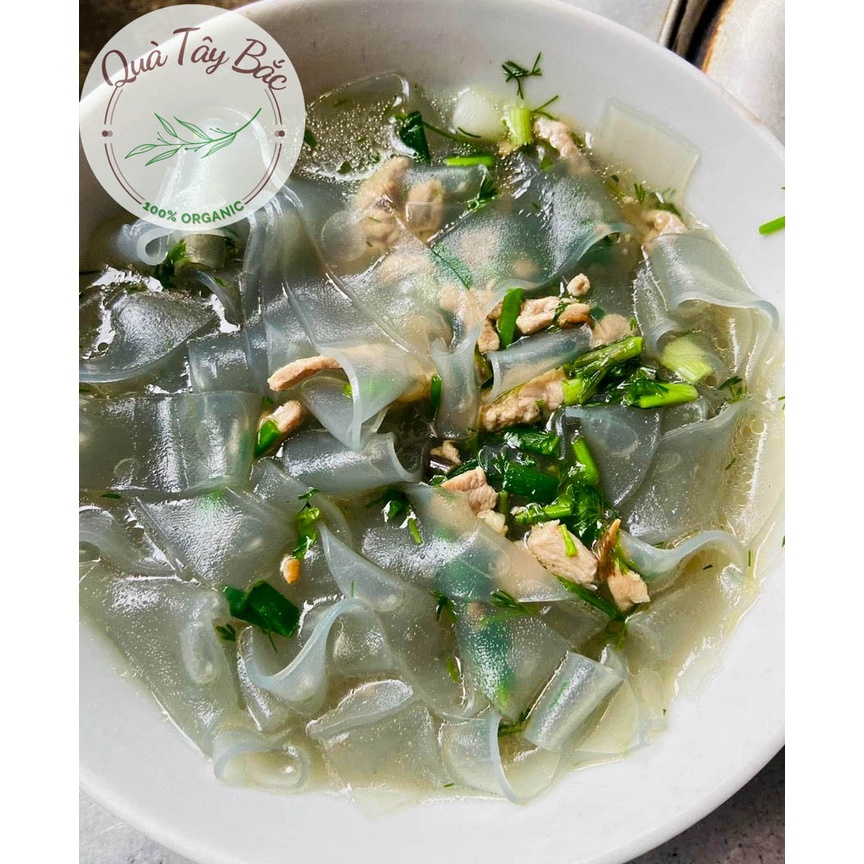 Miến dẹt thái tay Điện Biên Dai Ngon gói 500g