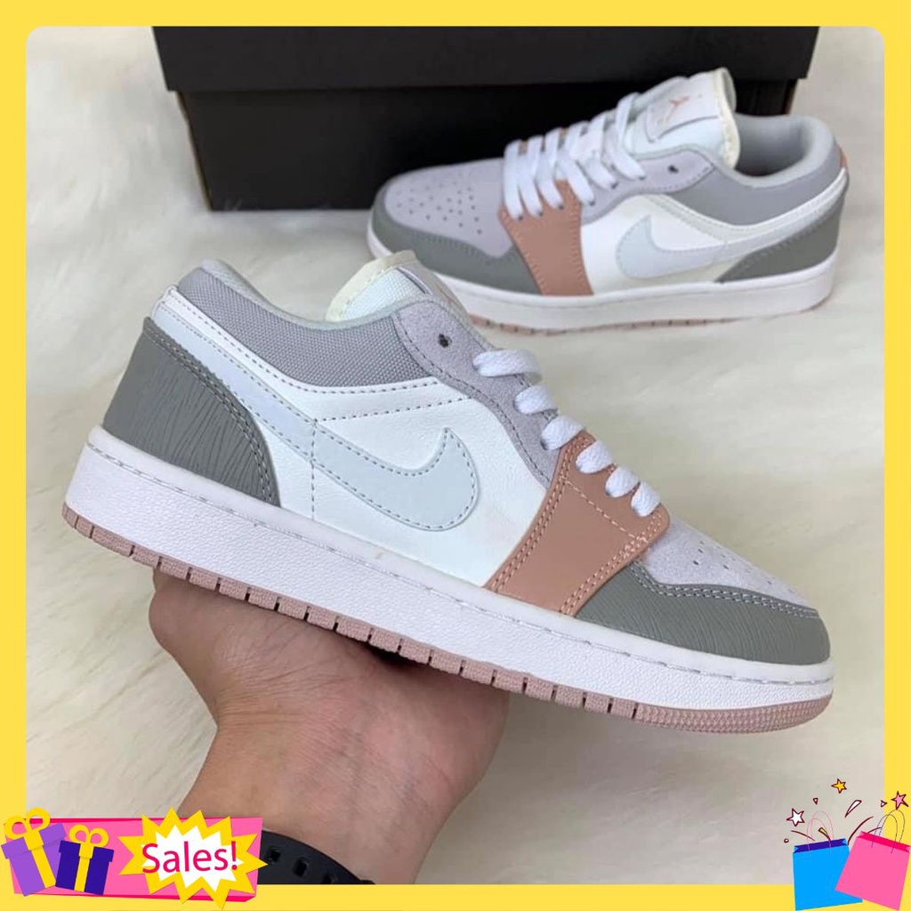 Giày Jordan Milan Cổ Thấp, Giày JD1 Hàng Cao Cấp Full Box + Bill