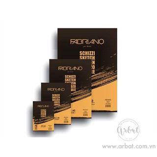 [ARBAT] Sổ vẽ sketchbook Fabriano Schizzi Sketching - A5, A4