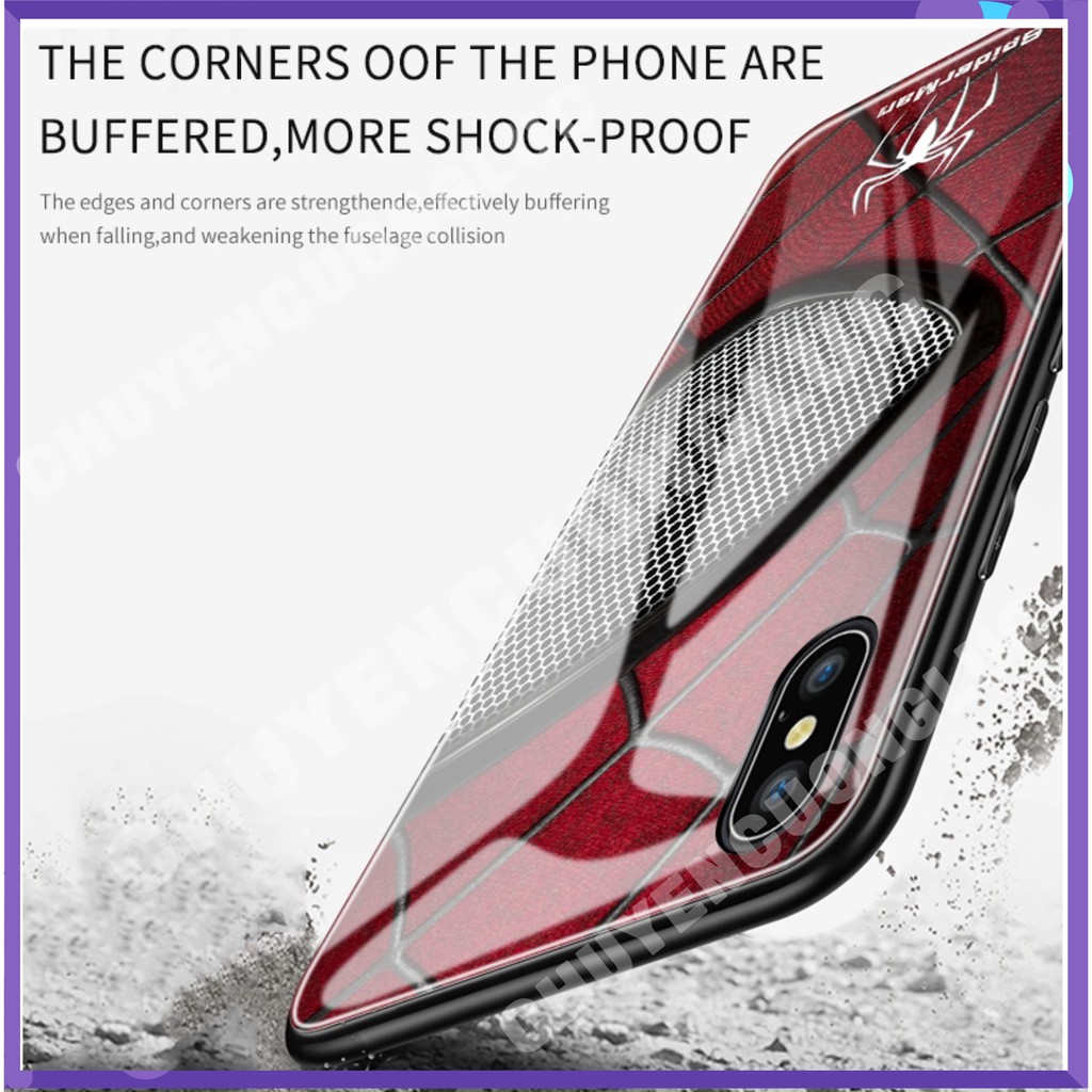 Ốp lưng IPhone 6/ 6S/ 7/ 8 Plus/ X/ XR/ XS/ 11 Pro Max/ 12/ 13 PRO MAX Marvel The Avengers Spiderman protective