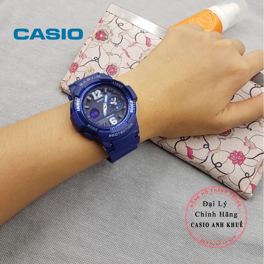 Đồng hồ nữ điện tử Casio BabyG BGA-210-2B2DR dây nhựa