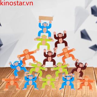 &COD Kids Children Wooden Montessori Toy Animal Balance Stacking Blocks kinostar.vn