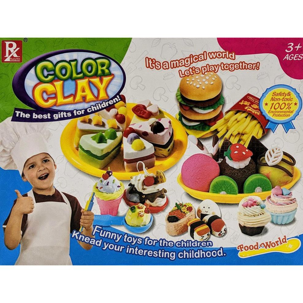 Bộ đồ chơi đất sét cát nặn - 5 màu sắc