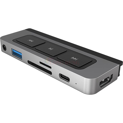 Cổng chuyển đổi HyperDrive 6-in-1 Media USB-C Hub HD449 - Hàng chính hãng