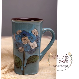 (ORDER) SET 4 CỐC SỨ PHONG CÁCH VINTAGE